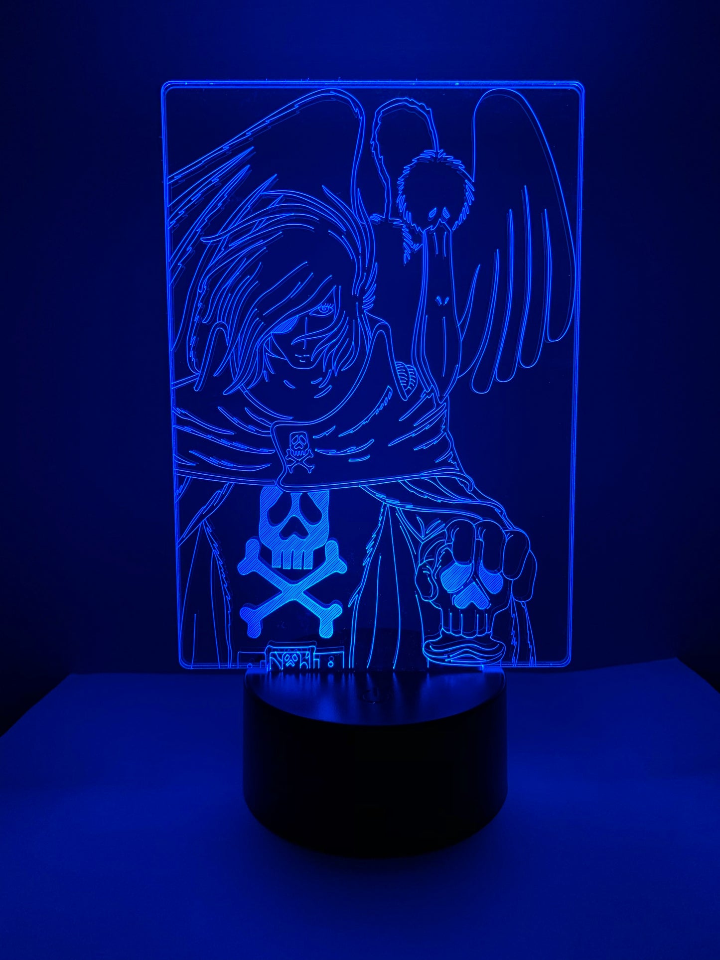 Lampe 3D DEL Albator