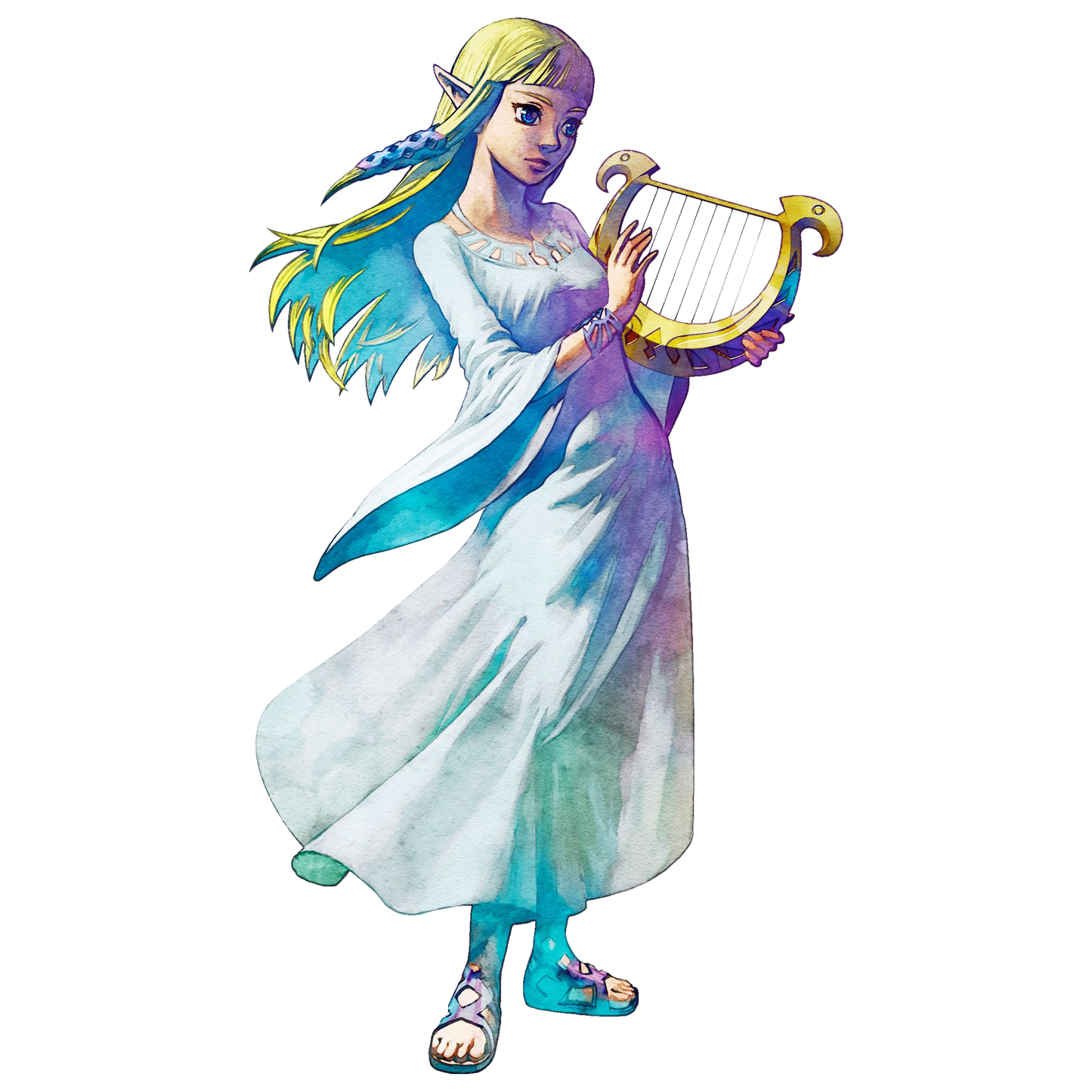 Autocollant pour tasse Princesse Zelda Skyward Sword