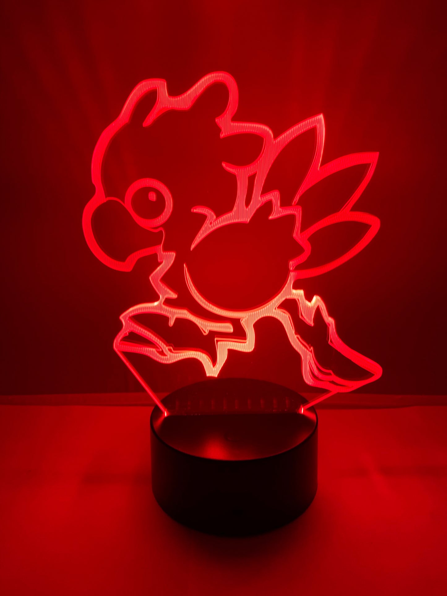 Lampe 3D DEL Chocobo Final Fantasy