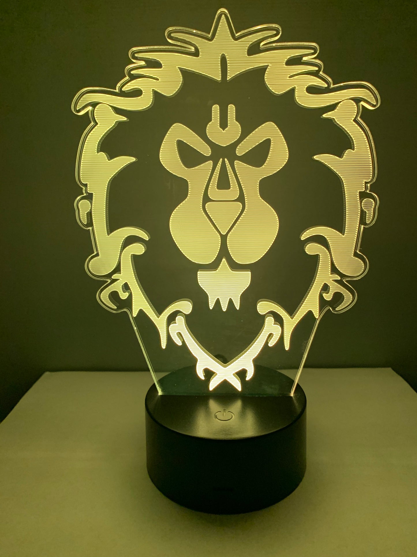 Lampe 3D DEL L’Alliance World Of Warcraft