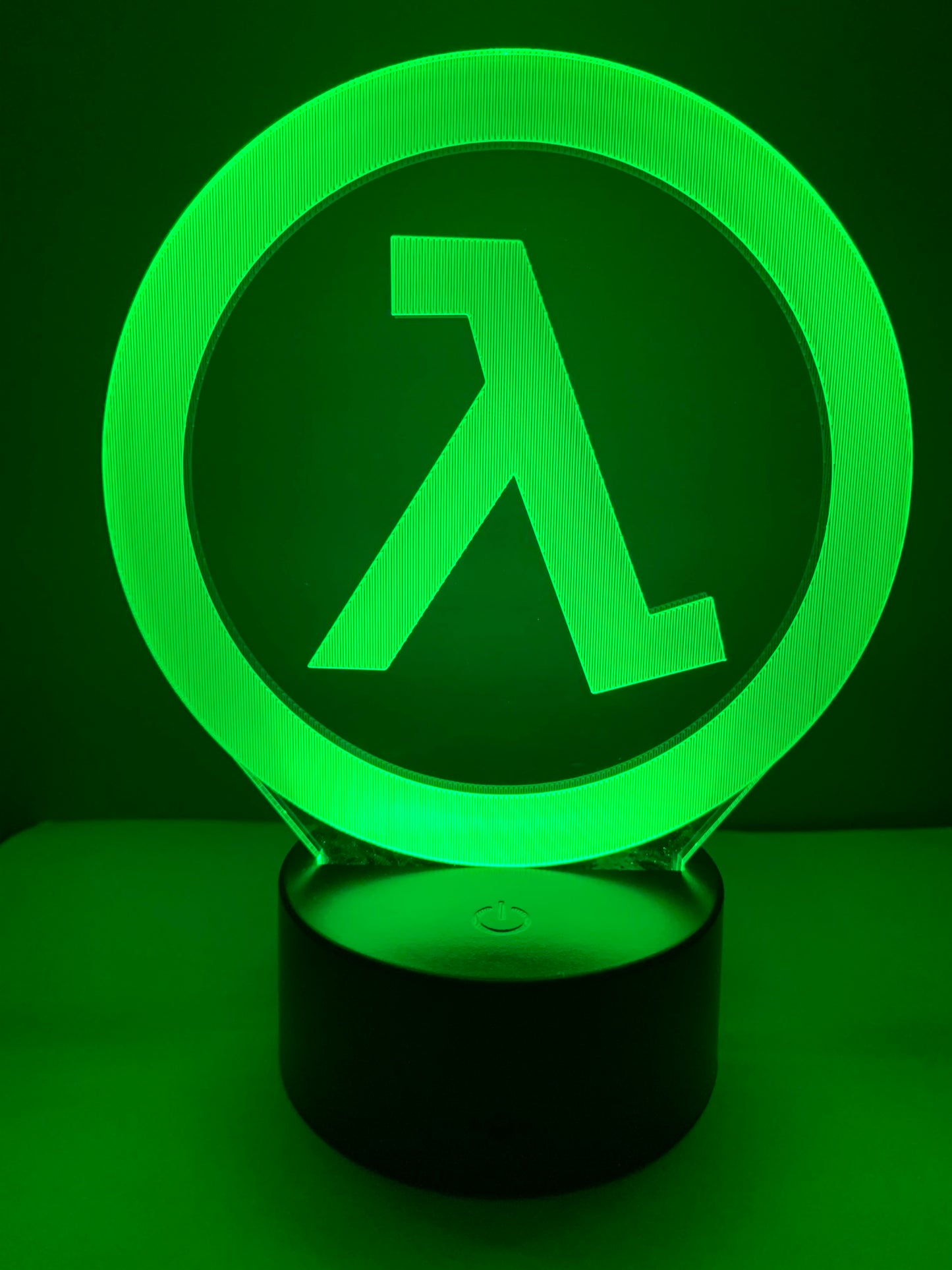 Lampe 3D DEL Half-Life