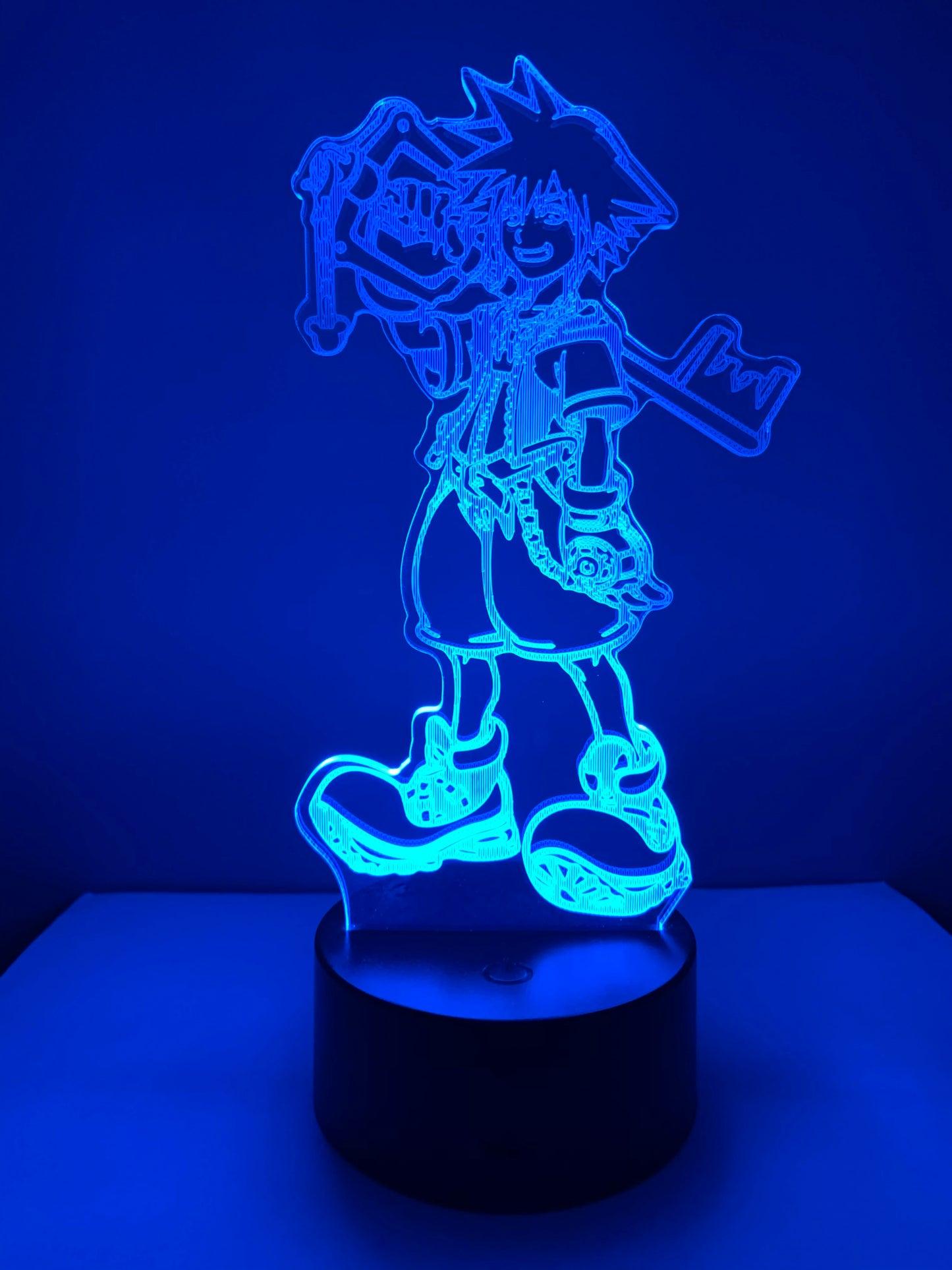 Lampe 3D DEL Sora Kingdom Hearth
