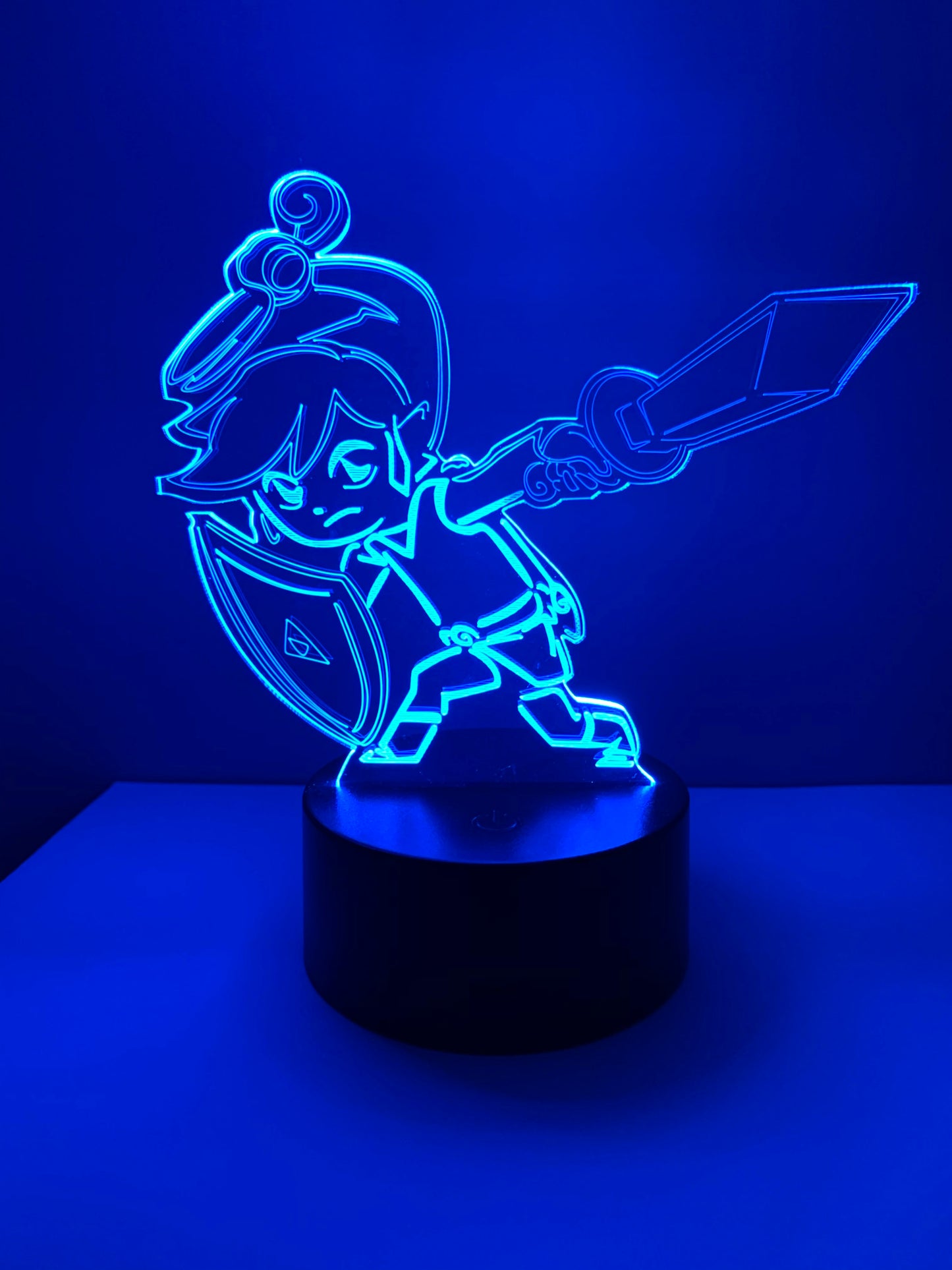 Lampe 3D DEL Link Toon Zelda The Minish Cap