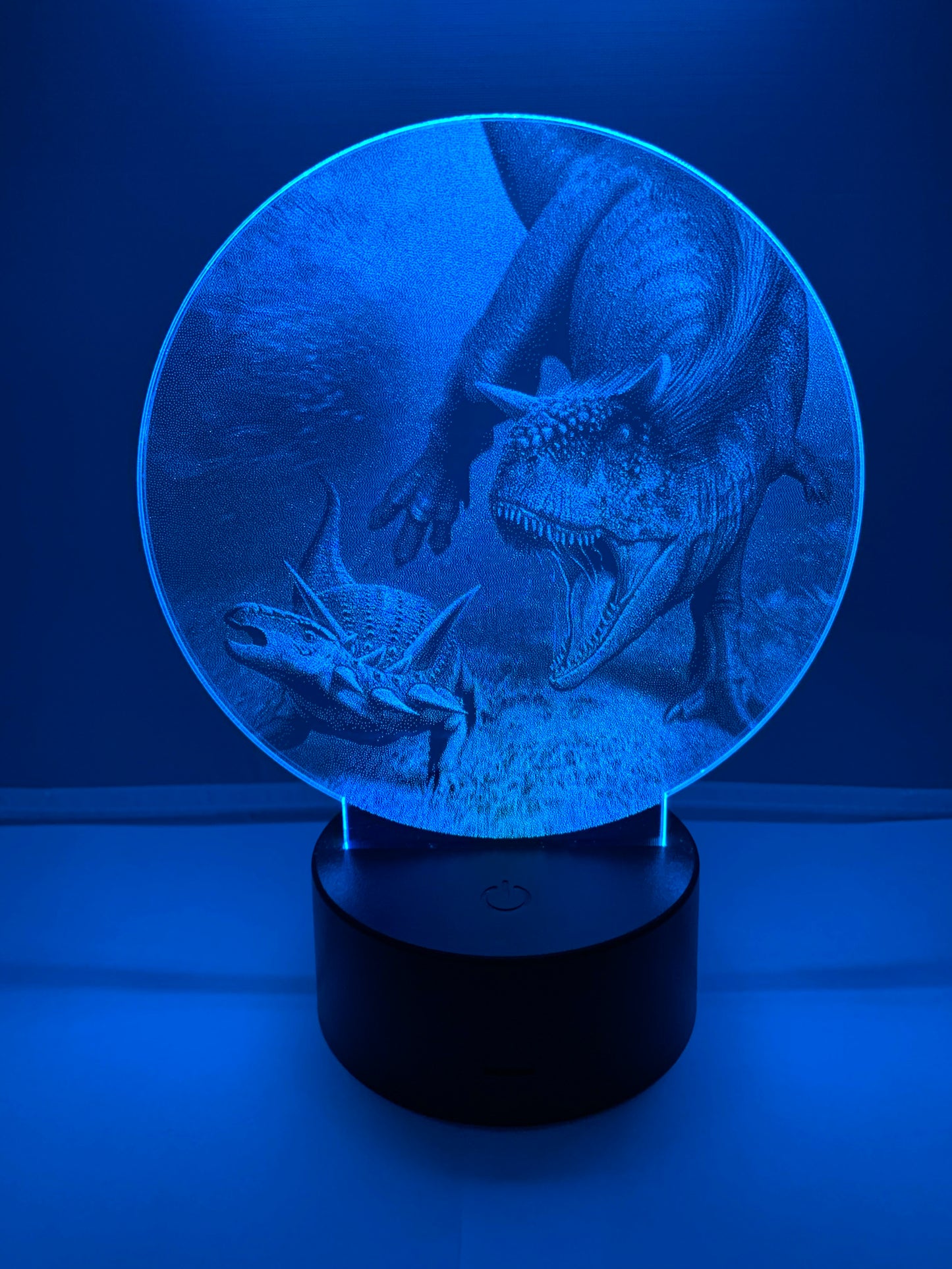 Lampe DEL Photo Réaliste Dinosaures