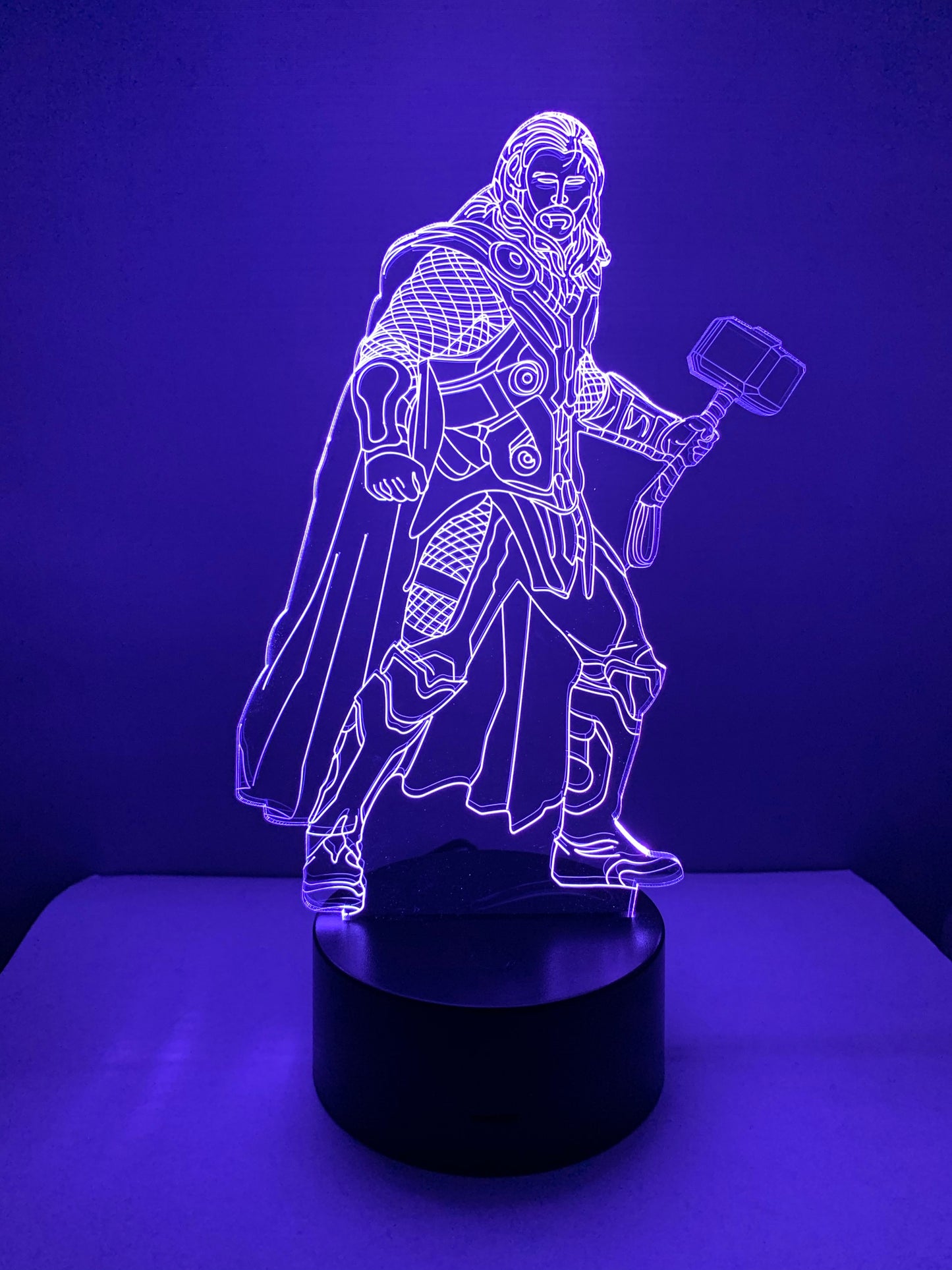 Lampe 3D DEL Thor