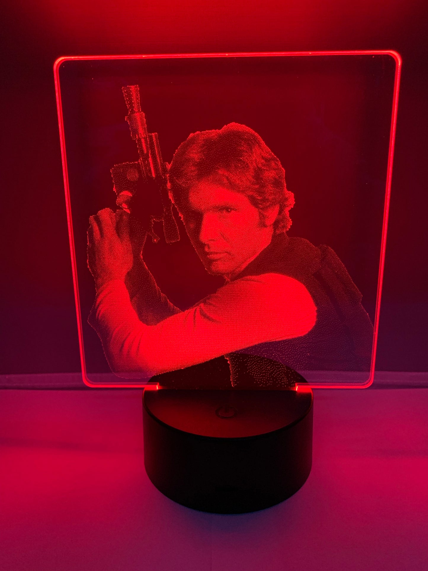 Lampe DEL Photo Réaliste Yan Solo Star Wars