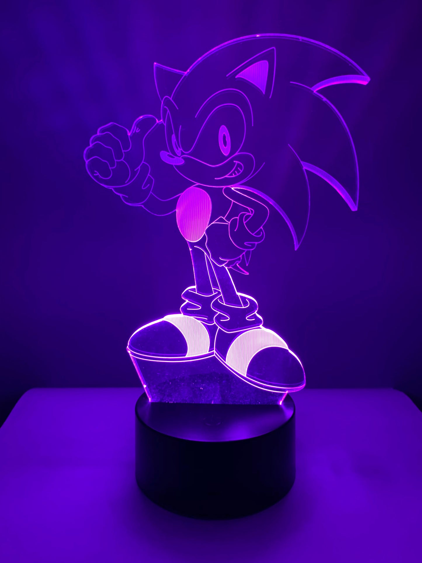 Lampe 3D DEL Sonic The Hedgehog