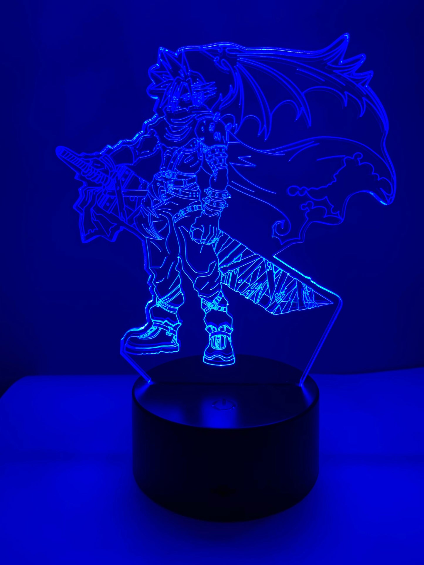 Lampe 3D DEL Final Fantasy Cloud