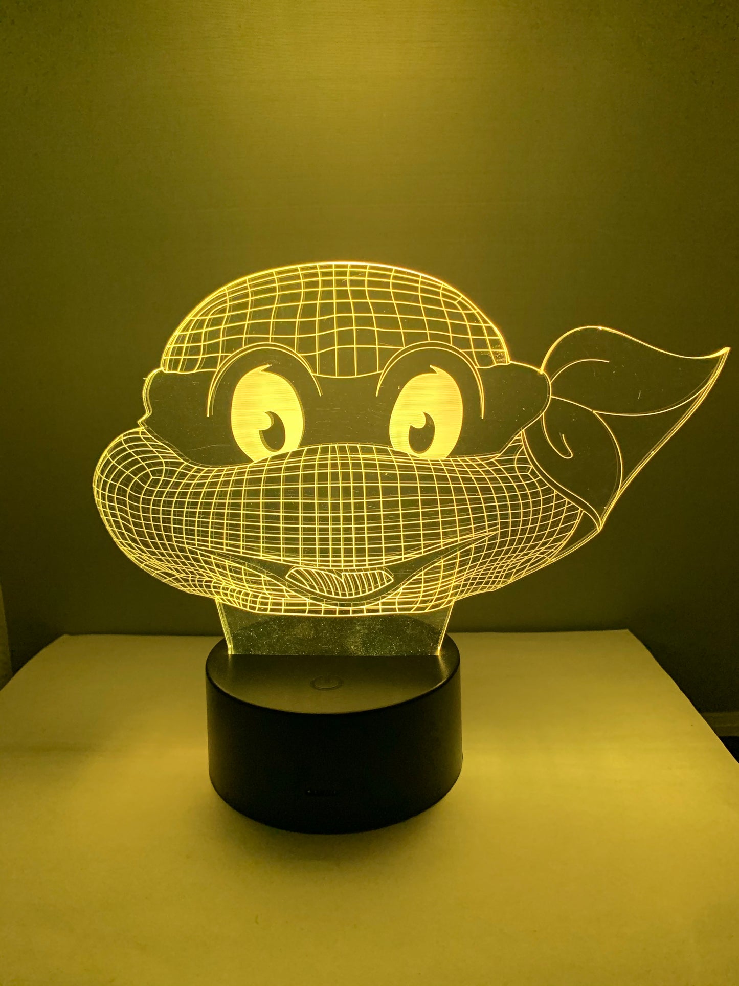 Lampe 3D DEL Ninja Turtles (Tortues Ninja)