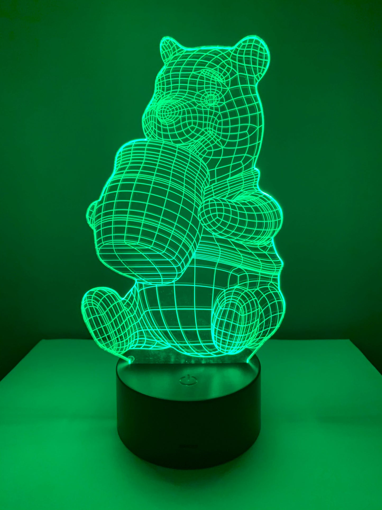 Lampe 3D DEL Winnie l'ourson