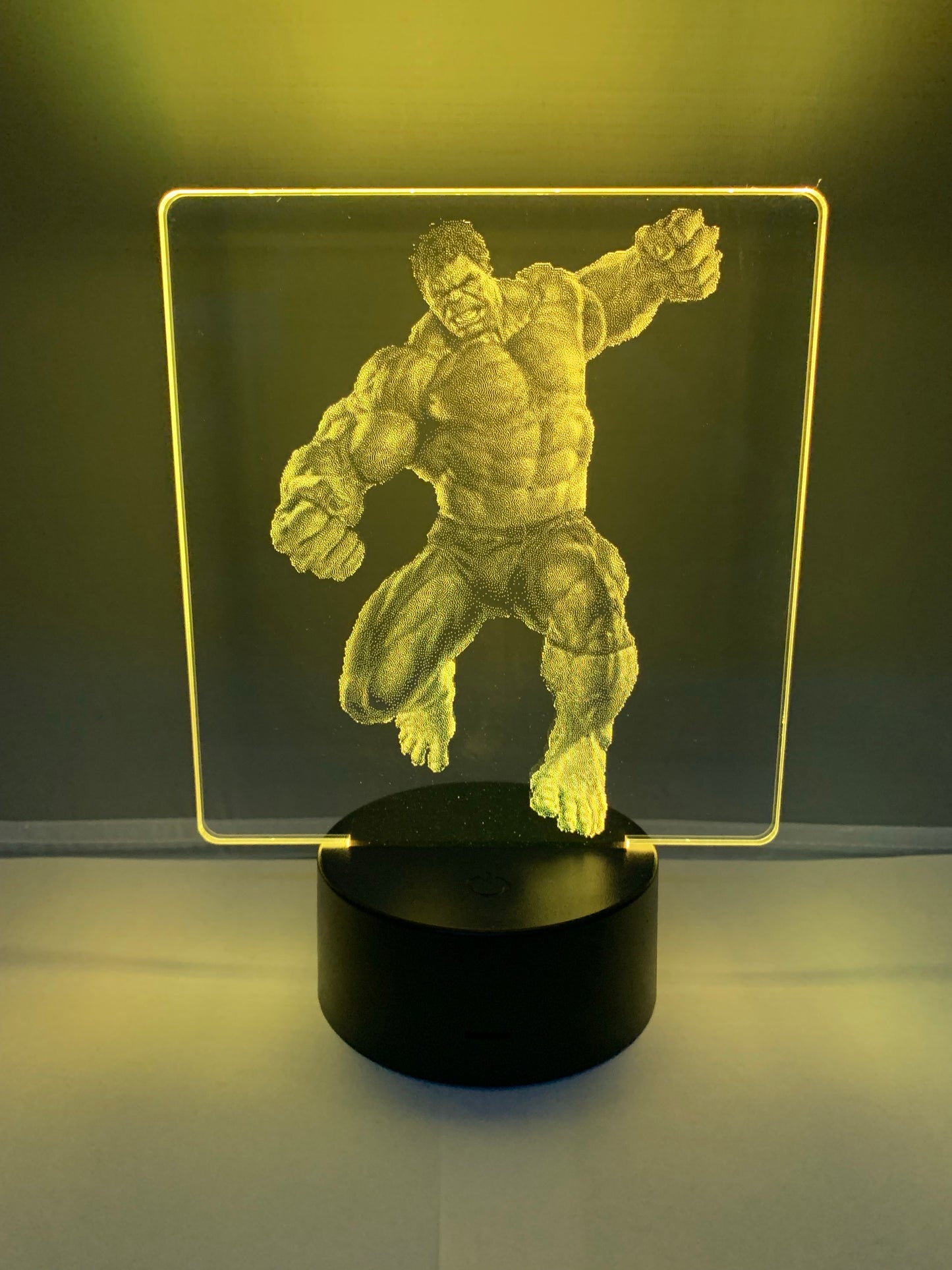 Lampe DEL Photo Réaliste Hulk
