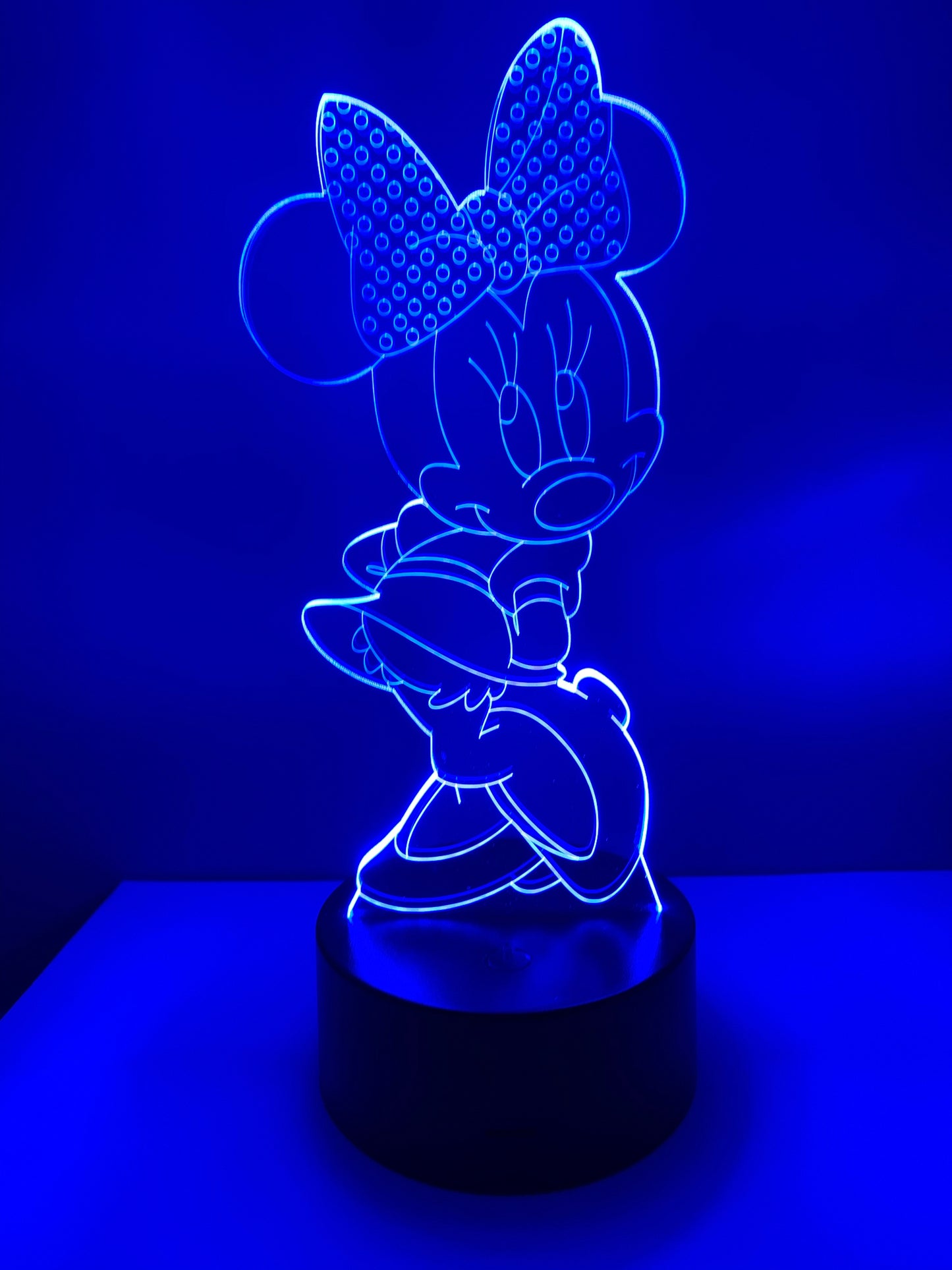 Lampe 3D DEL Minnie Mouse