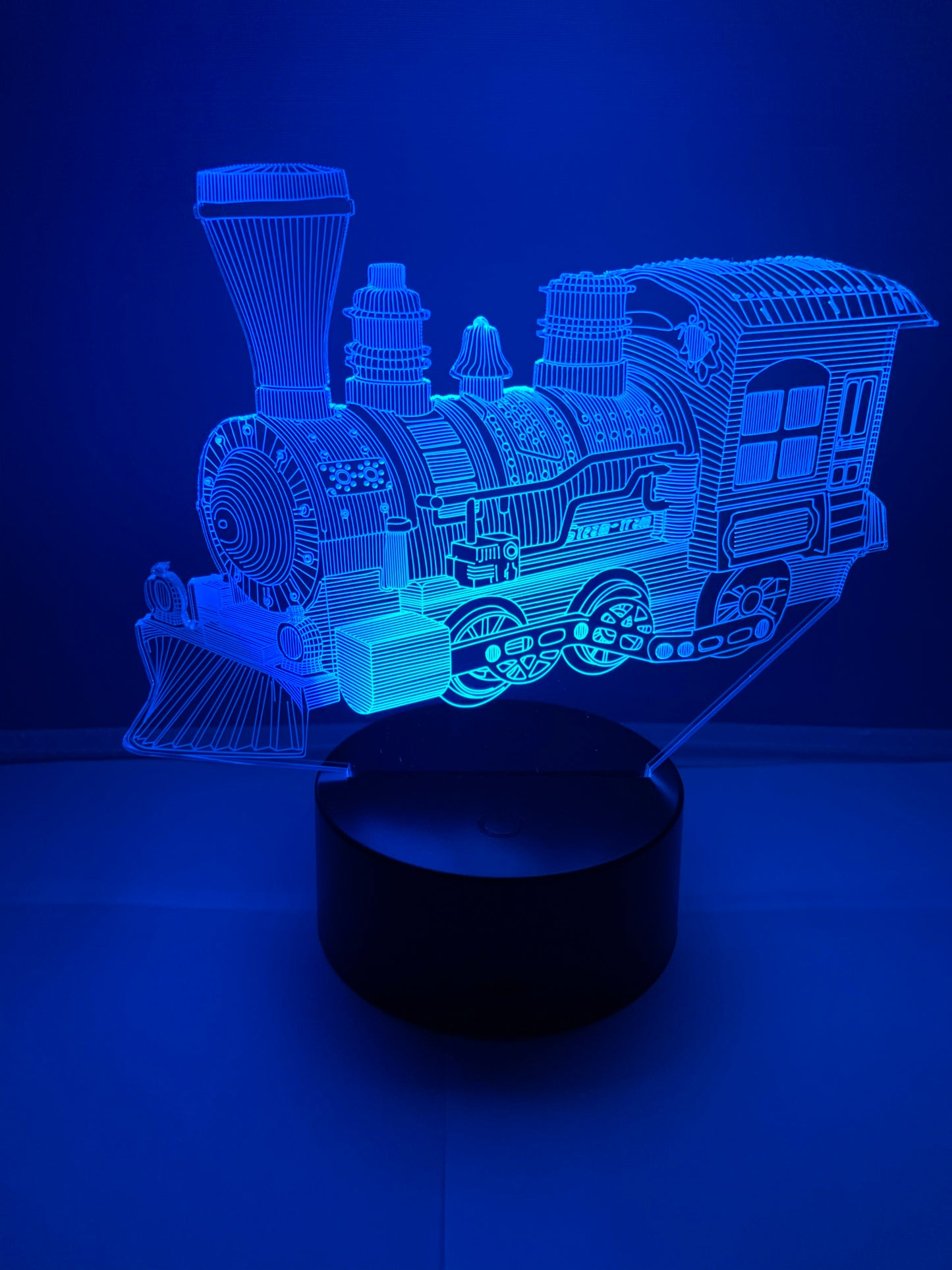 Lampe 3D DEL Train