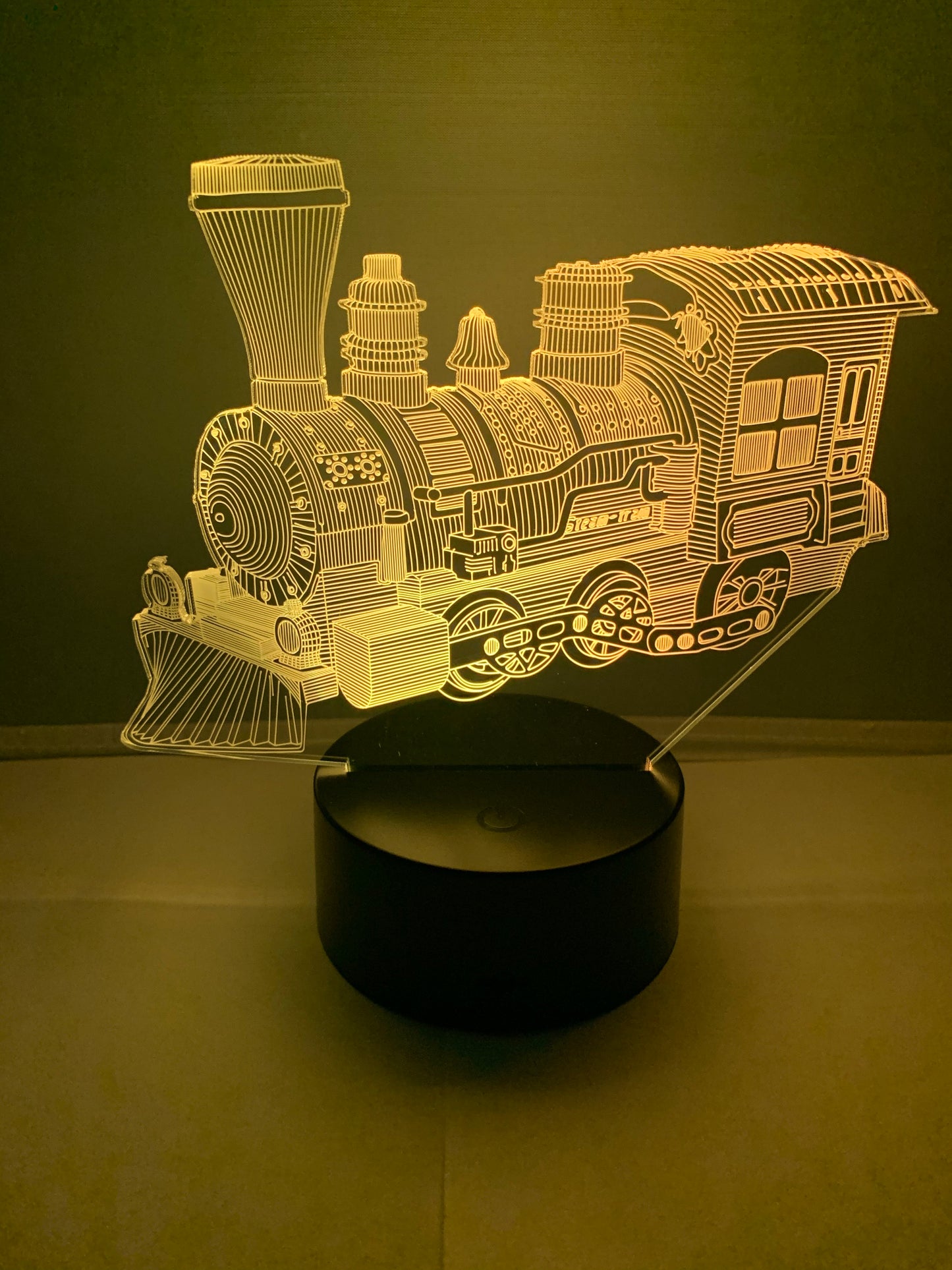 Lampe 3D DEL Train