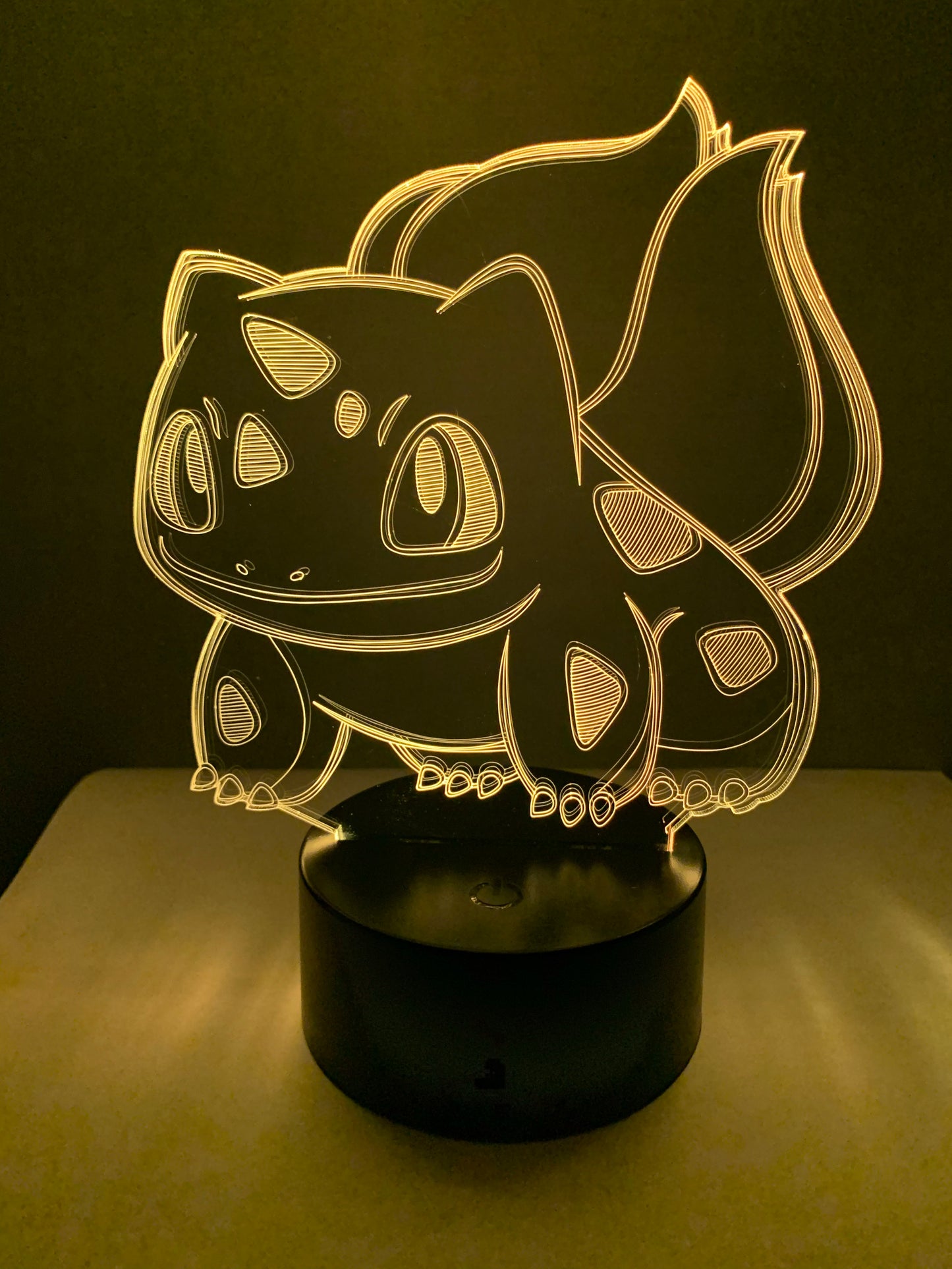 Lampe 3D DEL Pokémon Bulbasaur