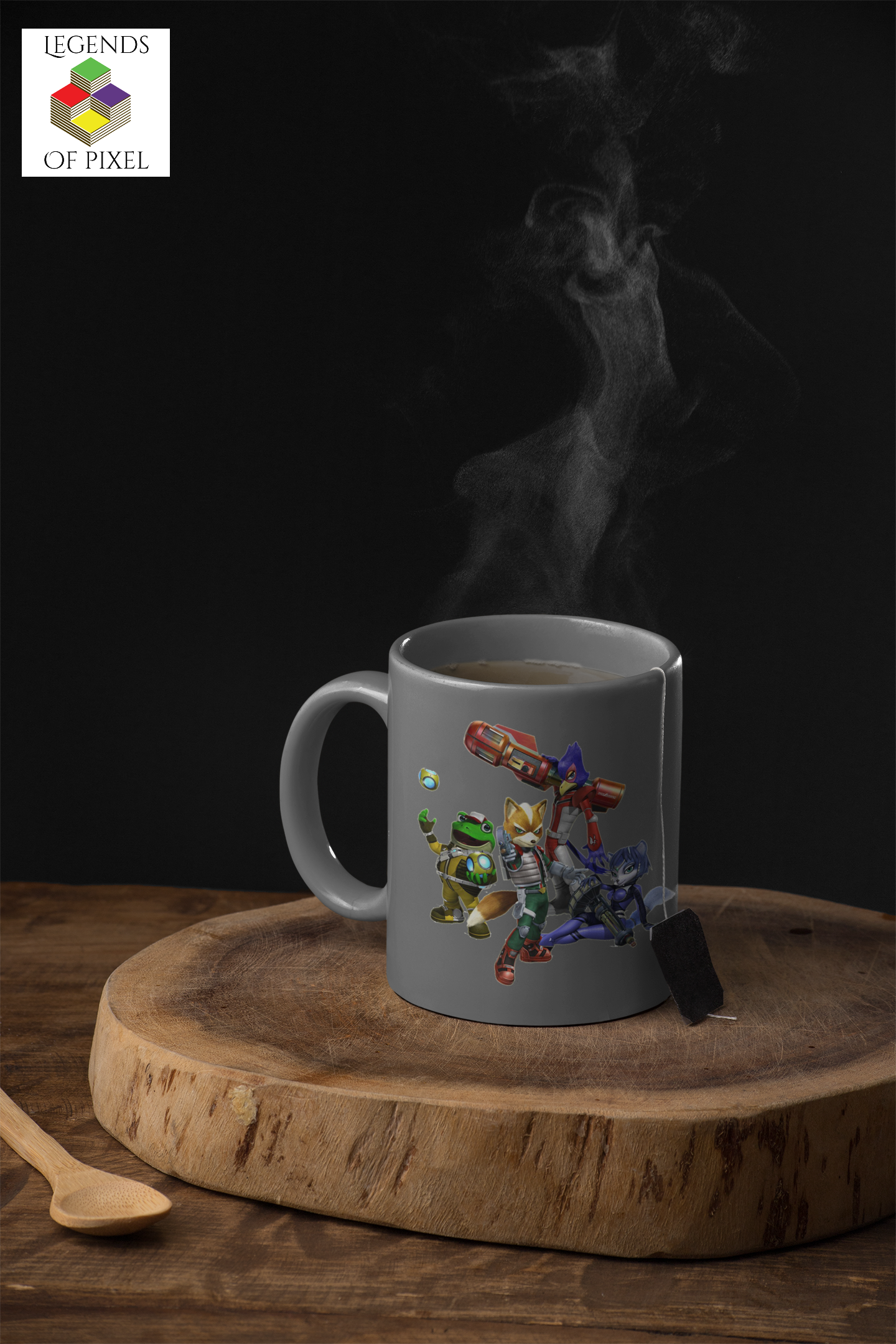 Autocollant pour tasse Personnages Star Fox (Starfox)
