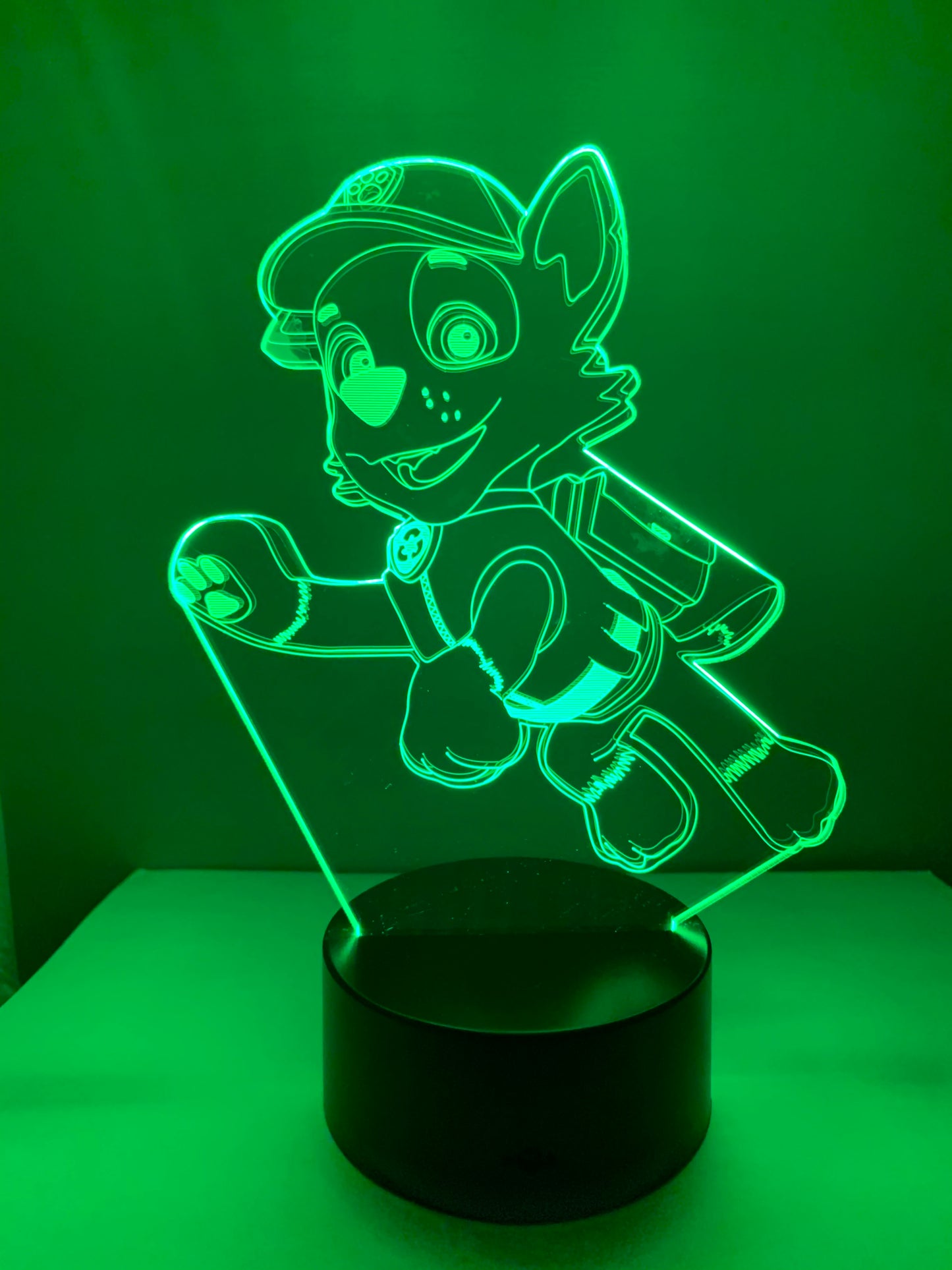 Lampe 3D DEL Rocky Pat Patrouille
