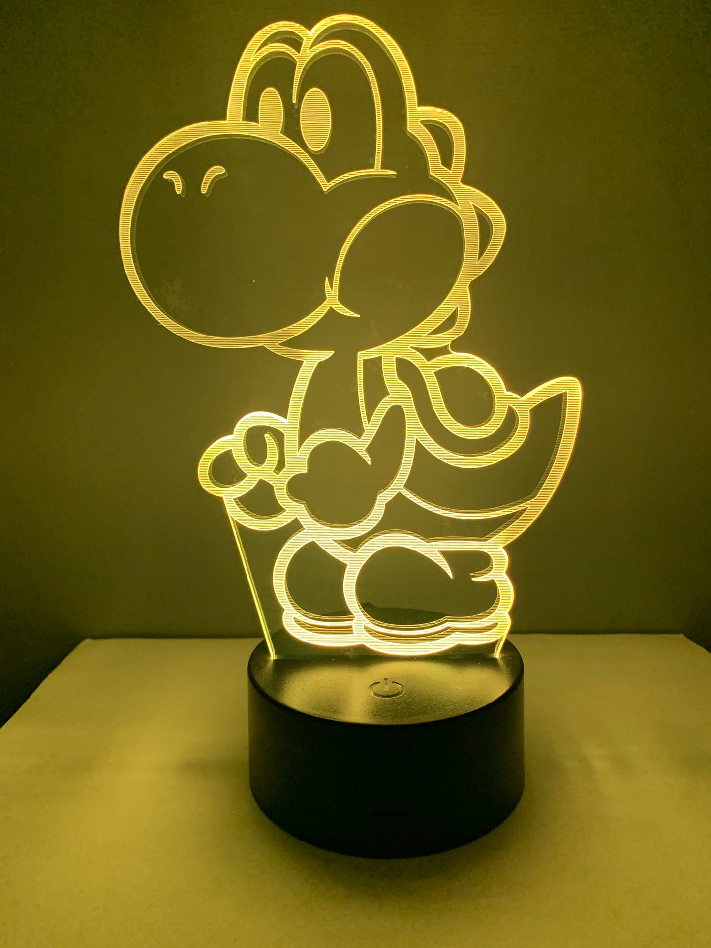 Lampe 3D DEL Yoshi Rétro (Super Mario)