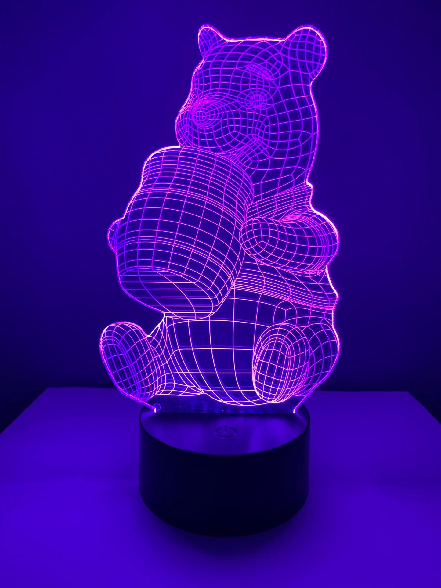 Lampe 3D DEL Winnie l'ourson