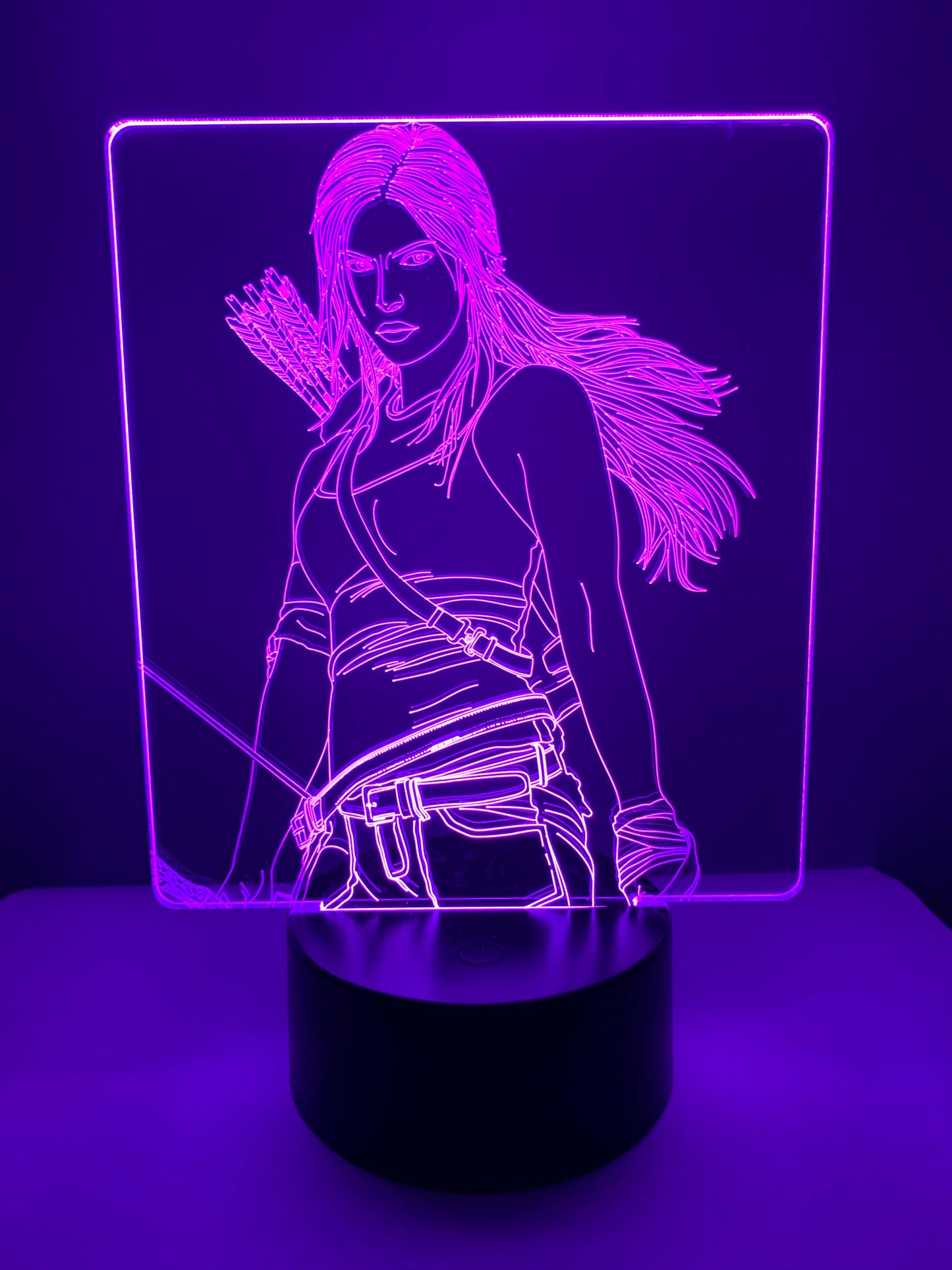 Lampe 3D DEL Tomb Raider - Lara Croft