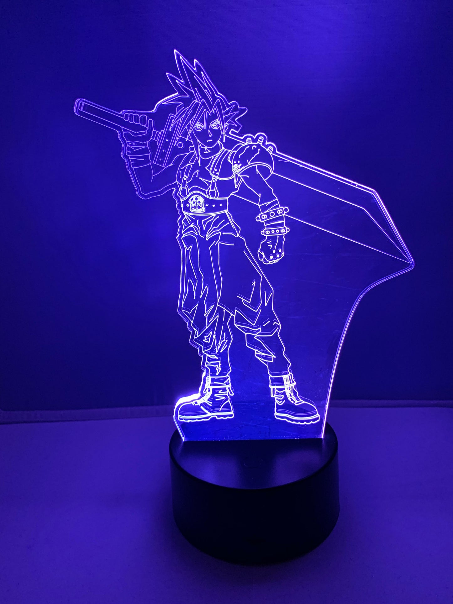 Lampe 3D DEL Cloud Final Fantasy