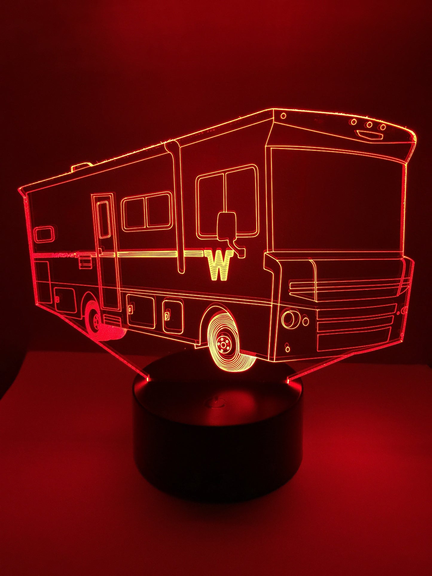Lampe 3D DEL Campeur Motorisé VR (Camping)