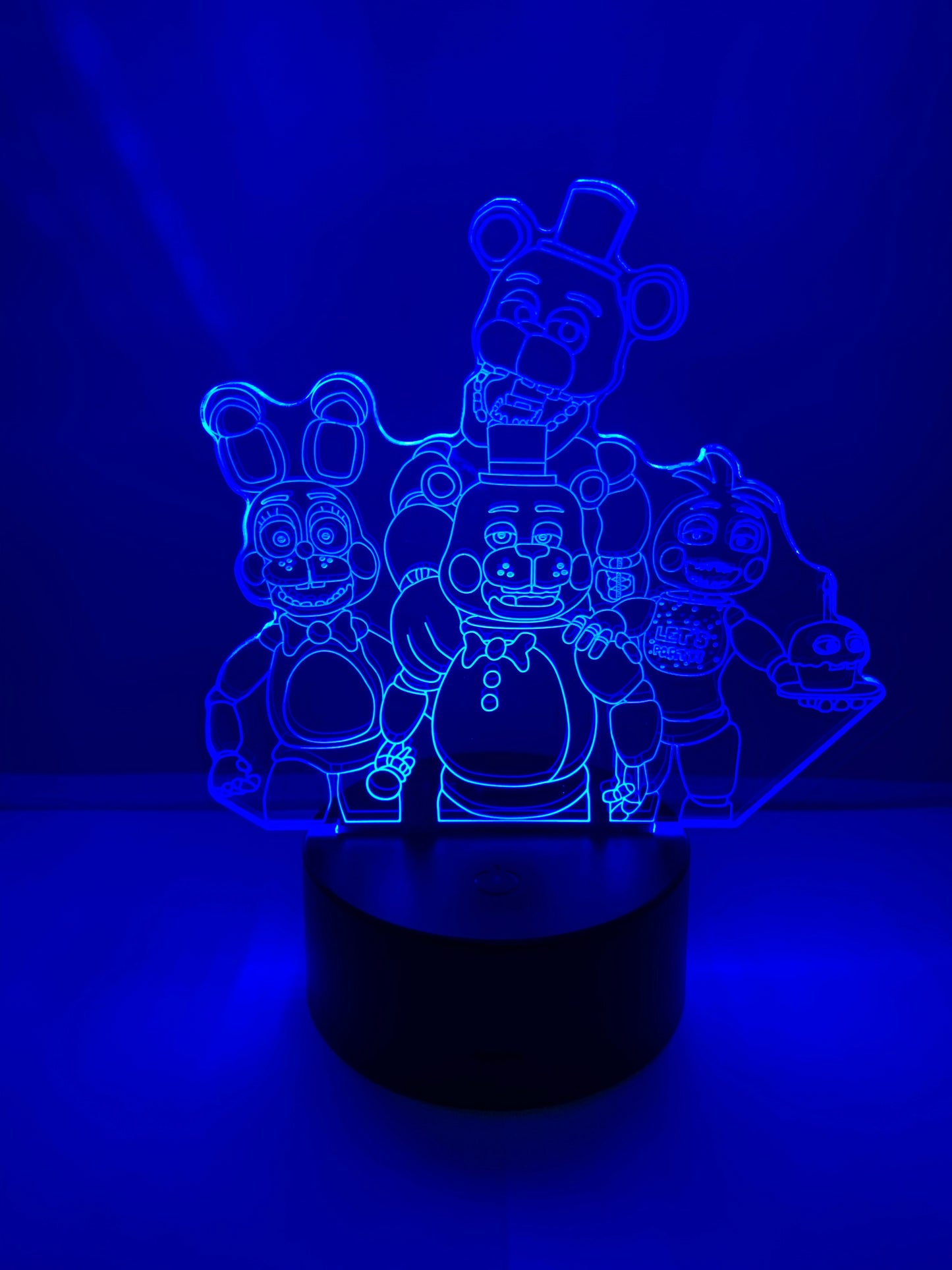 Lampe 3D DEL Freddy five nights at freddy's