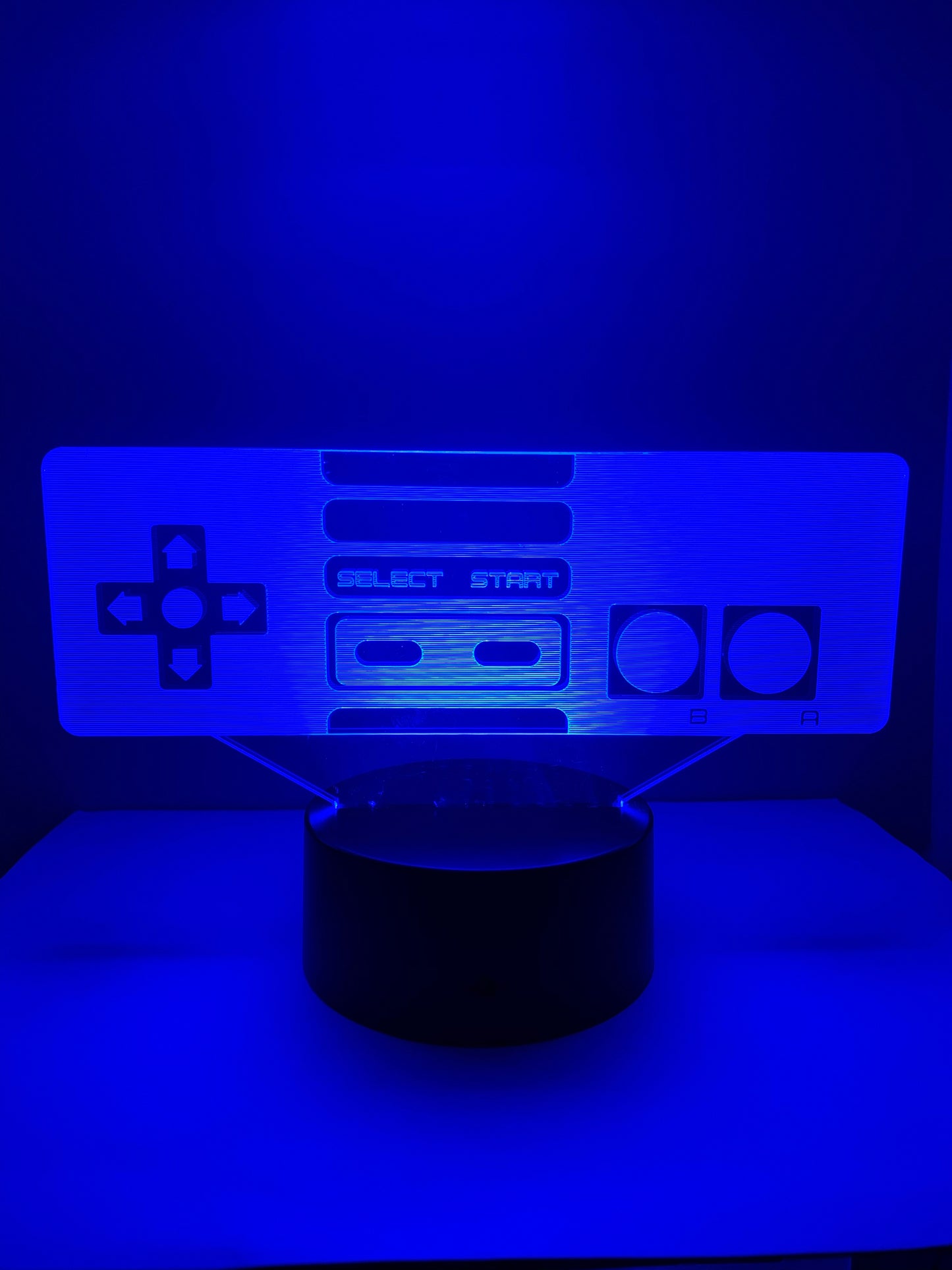 Lampe 3D DEL Manette