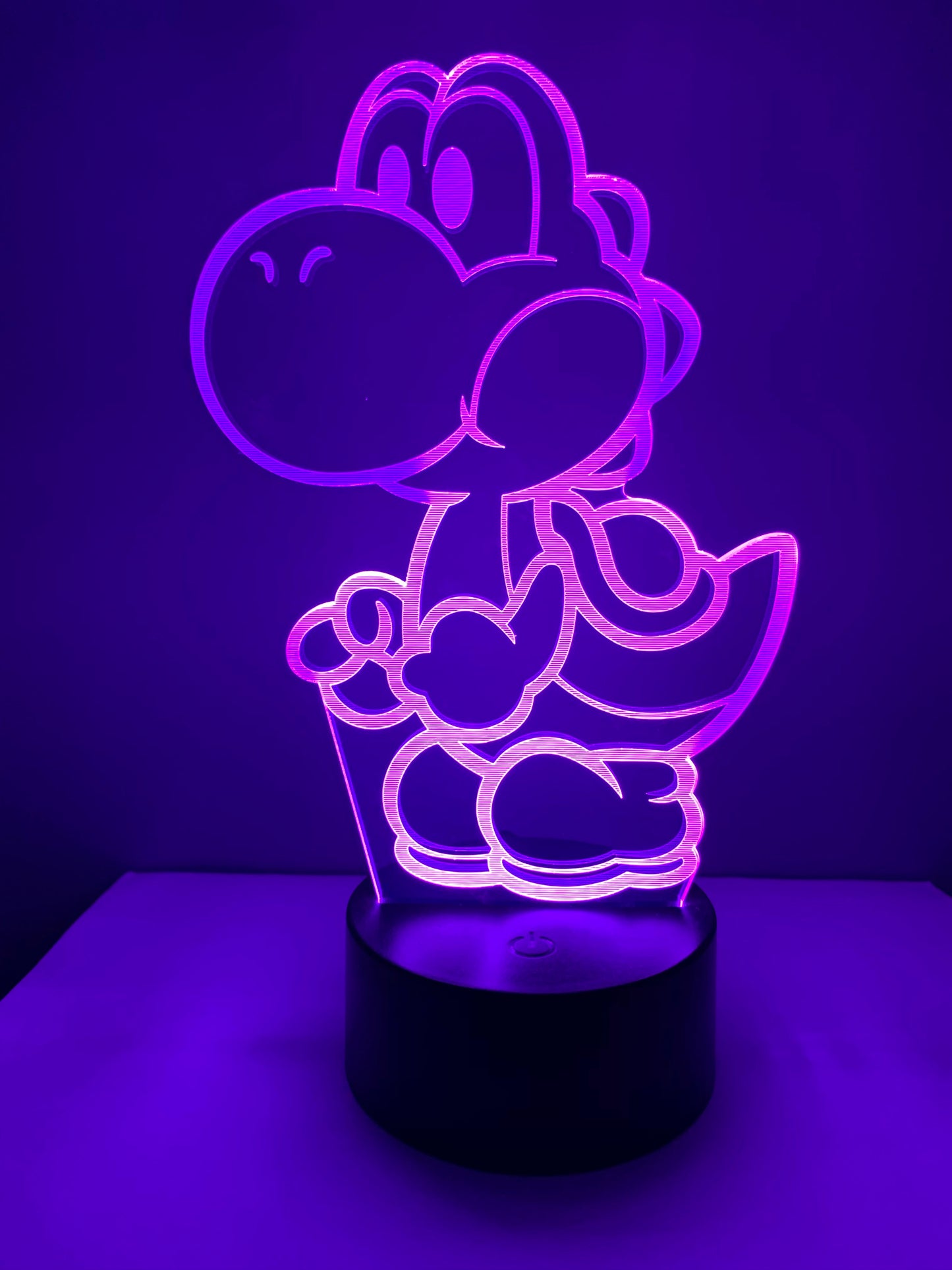 Lampe 3D DEL Yoshi Rétro (Super Mario)