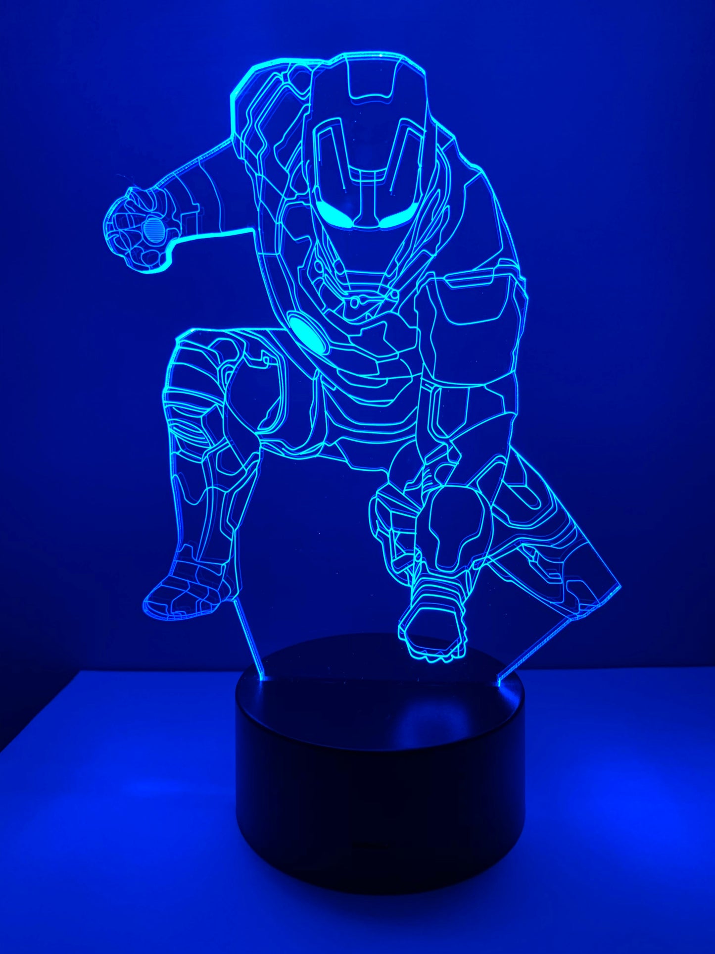 Lampe 3D DEL Iron Man