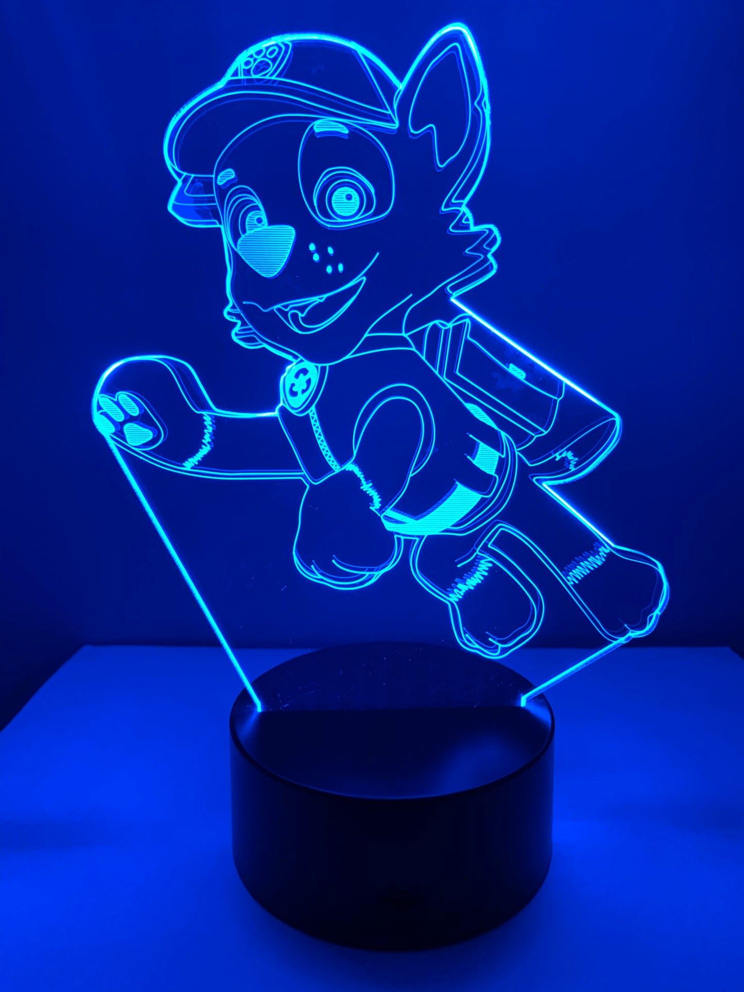 Lampe 3D DEL Rocky Pat Patrouille