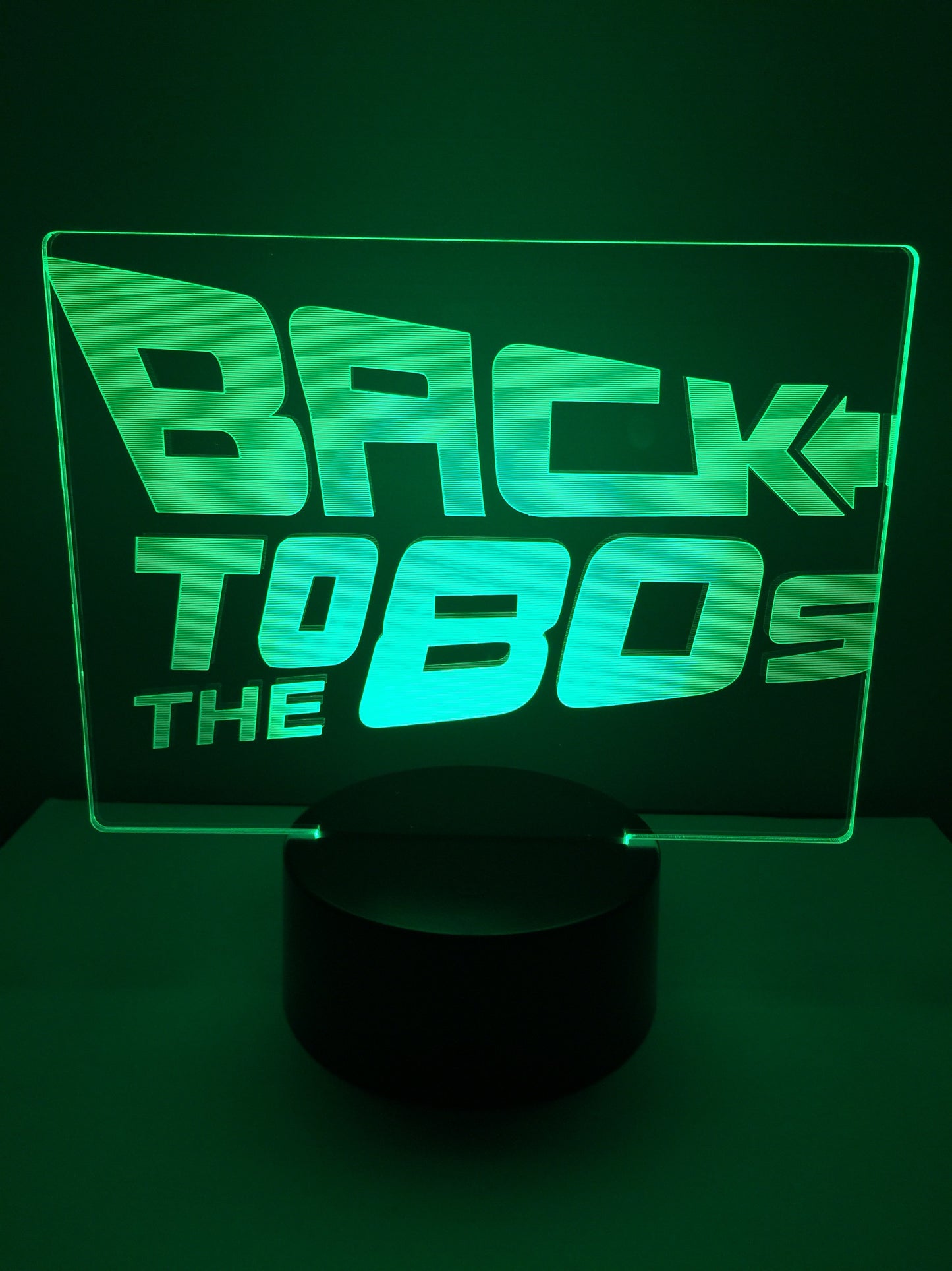 Lampe 3D DEL Back to the 80’s
