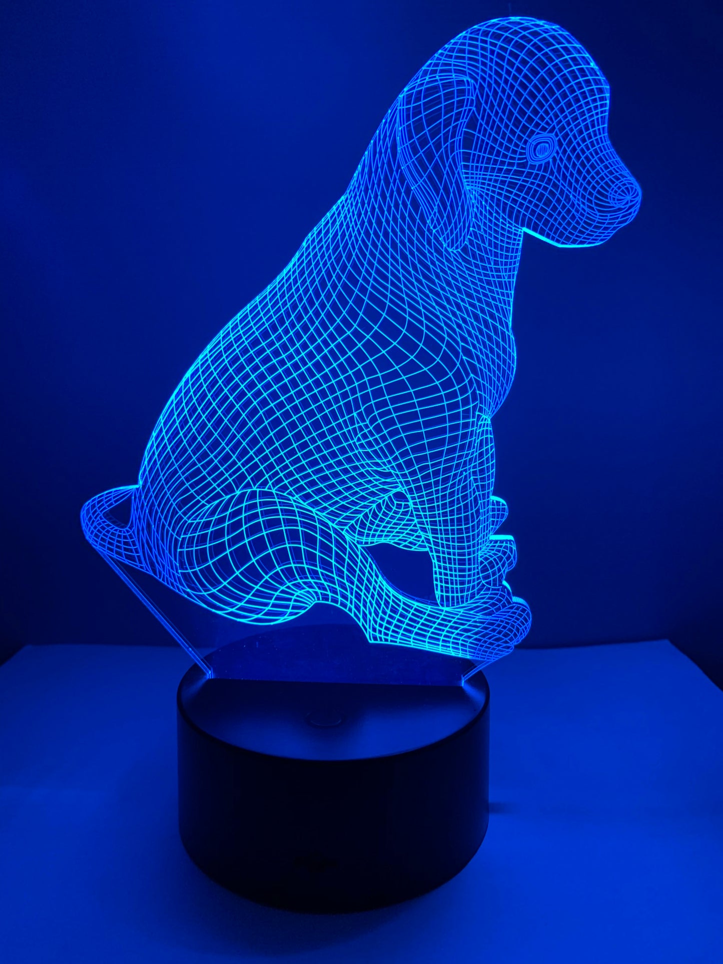 Lampe 3D DEL Jeune Chien (Chiot)