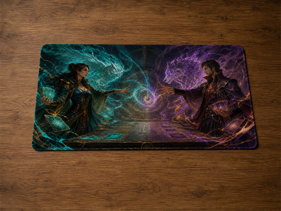 Playmat Duel des arcanes – 24 × 14 po