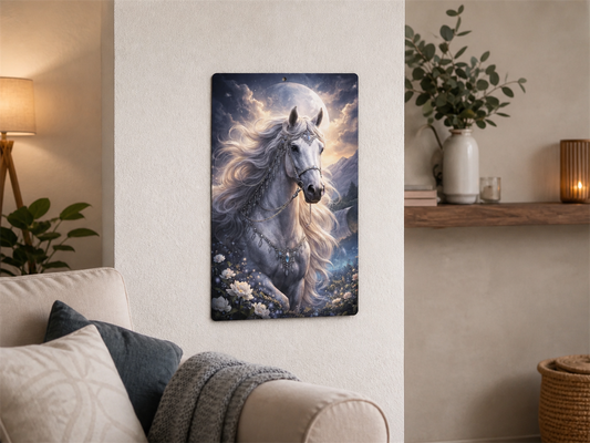 Affiche métal – Cheval Élégant