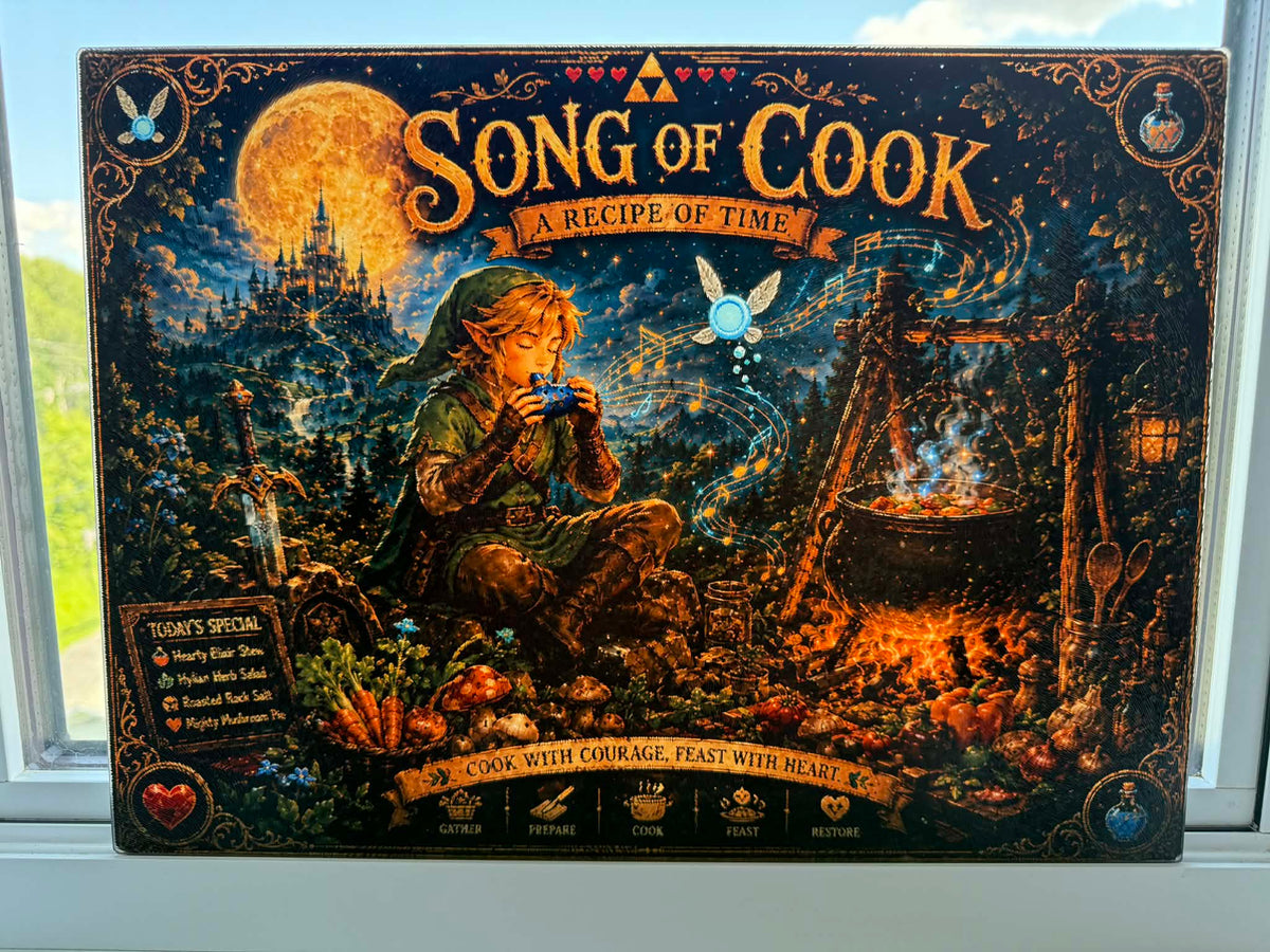 Planche à découper en verre trempé – Song of Cook | A Recipe of Time