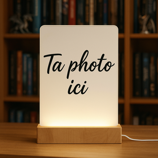 Lampes veilleuses personnalisées – Illuminez vos souvenirs