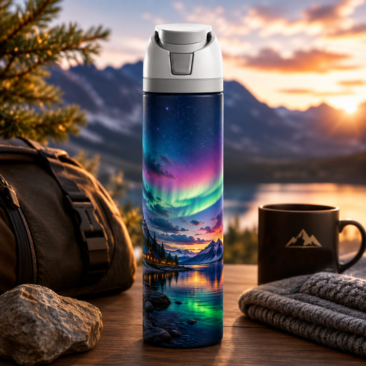 Gourde isotherme de type Owala 24 oz personnalisée