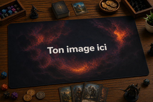 Tapis de jeu personnalisé 24x14