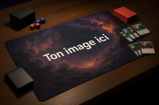 Playmat - Tapis de jeu personnalisé (Jeux de Société et de Cartes) 24x14