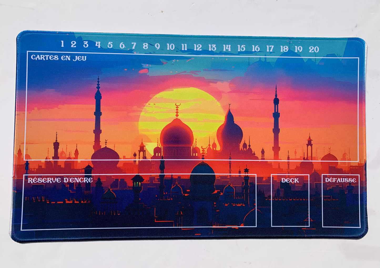 Playmat - Tapis de jeu pour cartes Lorcana - Sunset