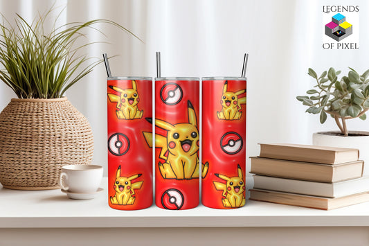 Gourde isotherme 20 onces Pikachu Pokeball