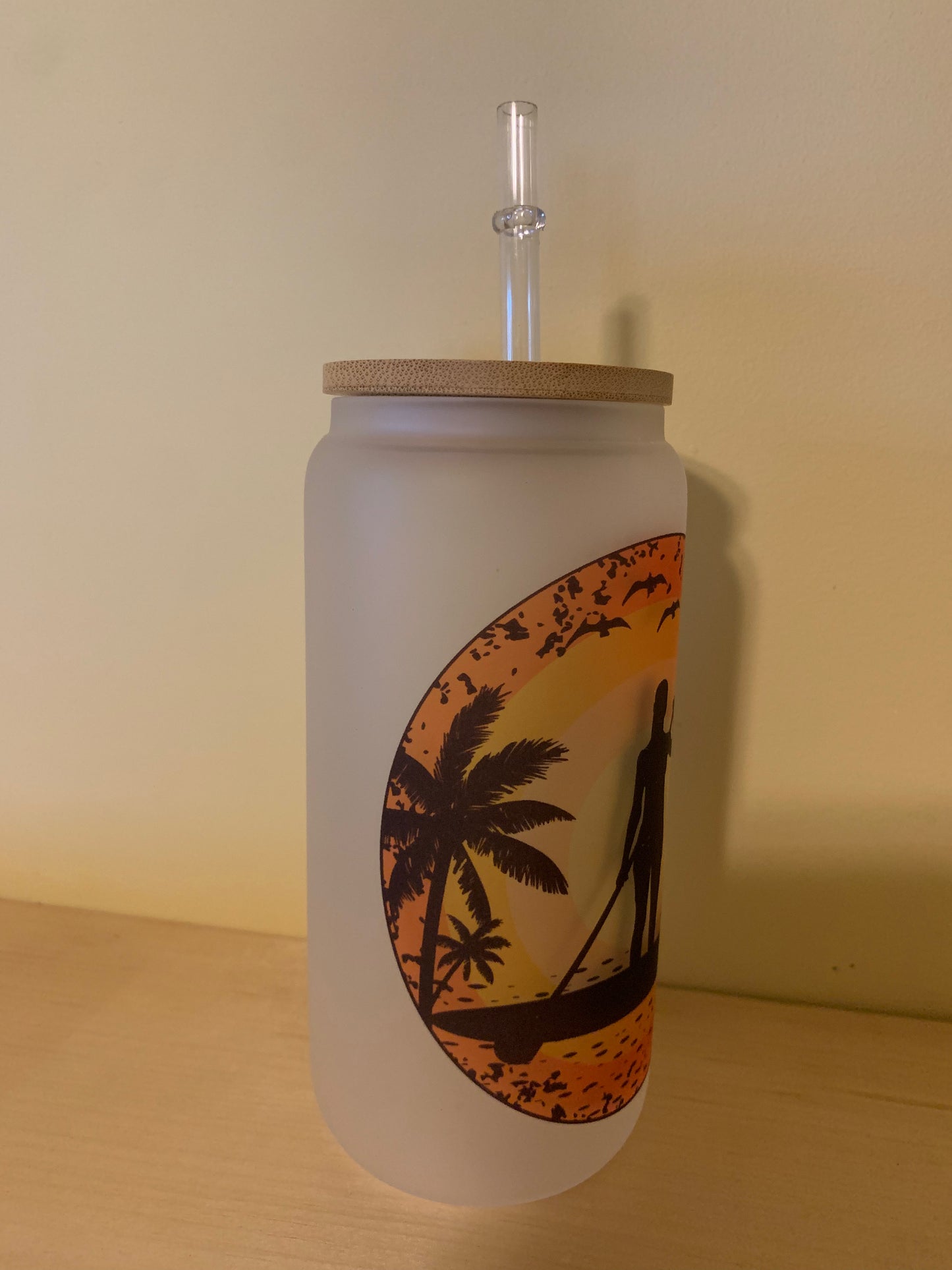 Verre givré isotherme Paddleboard