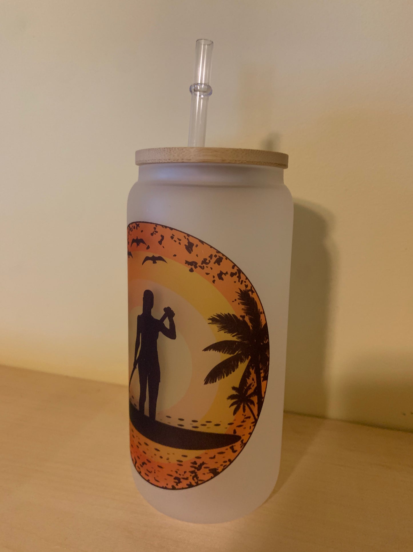 Verre givré isotherme Paddleboard