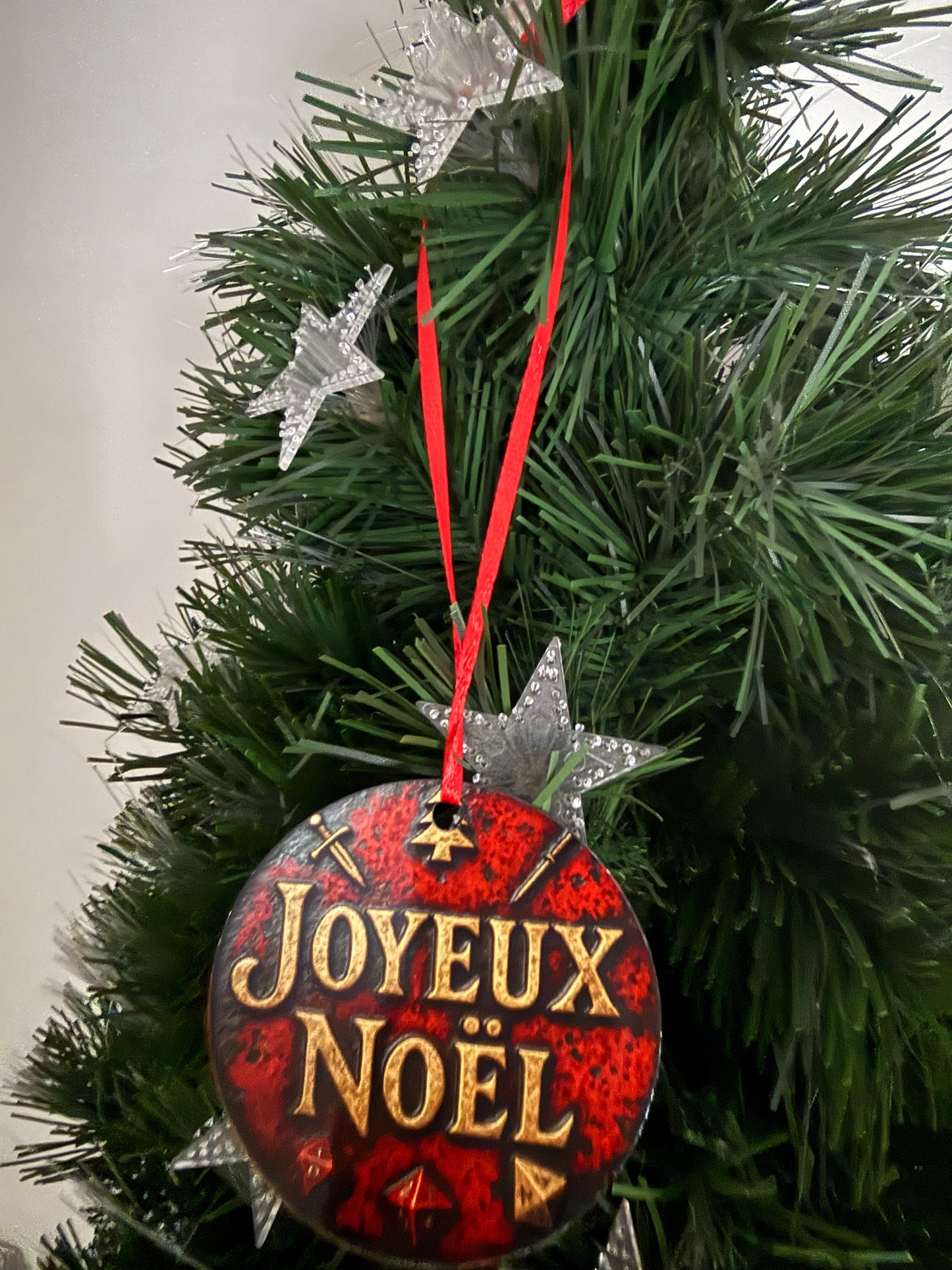 Ornement de Noël Dragon Joyeux Noël🎄