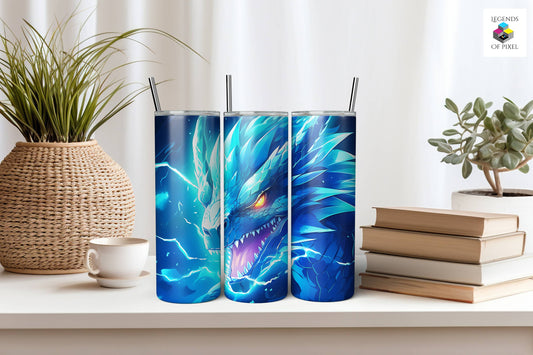 Gourde isotherme 20 onces Blue Dragon
