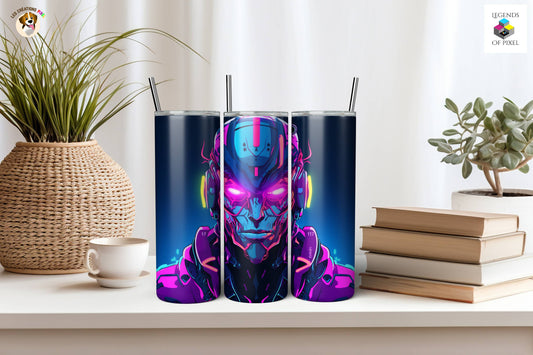 Gourde isotherme 20 onces Lord Cyberpunk Néon
