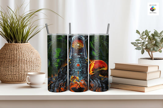 Gourde isotherme 20 oz Super Metroid
