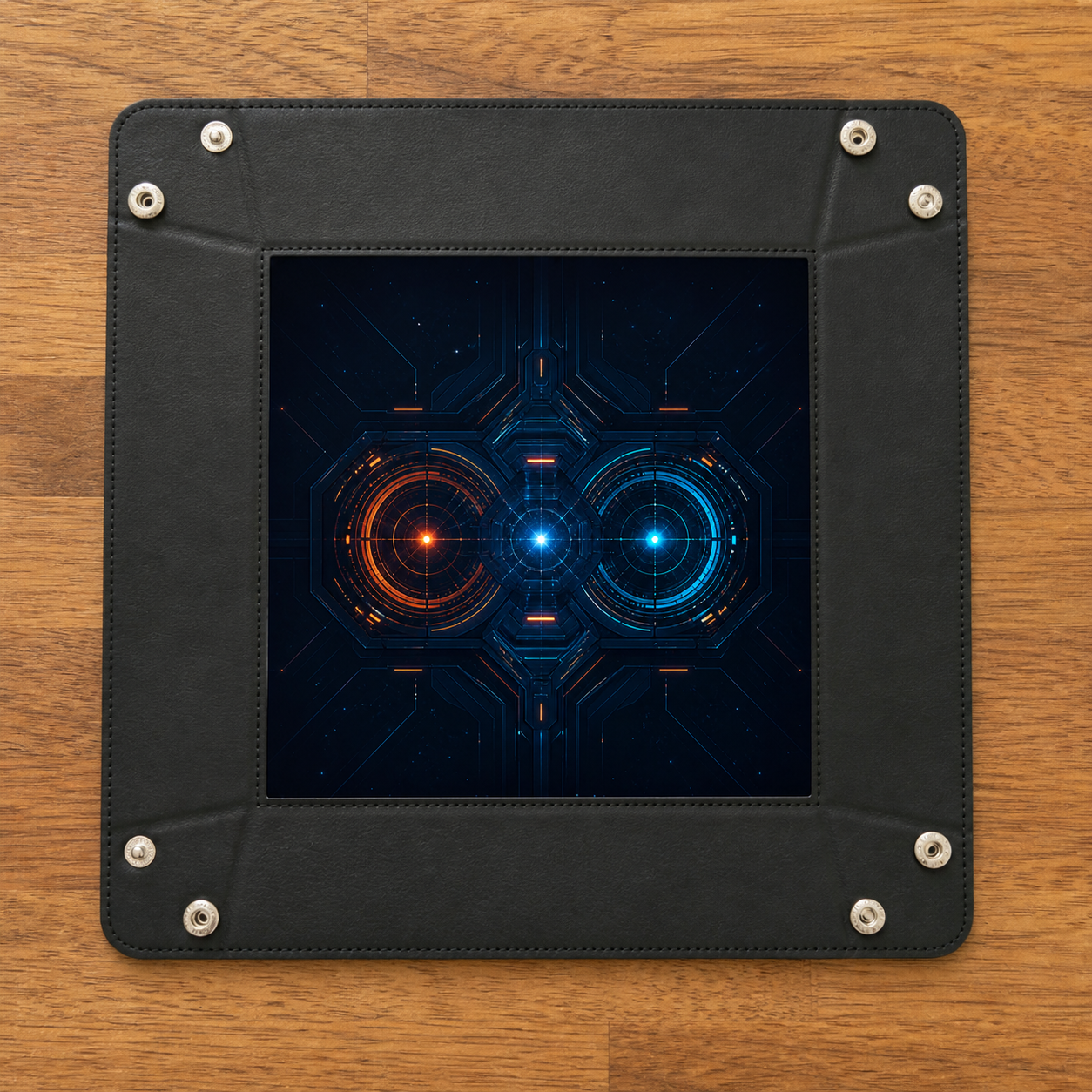 Plateau à dés pliable Cockpit interstellaire complètement ouvert à plat