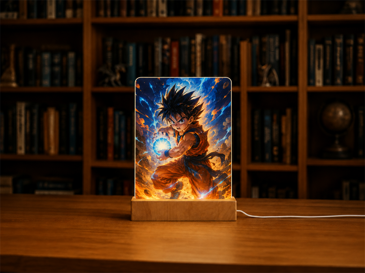 Lampe veilleuse personnalisée avec photo ou design